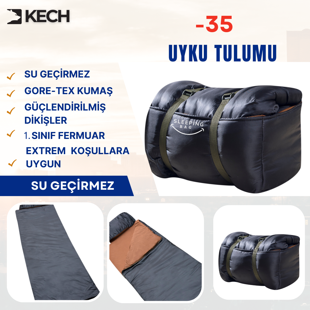 -35 Uyku Tulumu Mavi