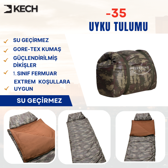 -35 Uyku Tulumu Kamuflaj