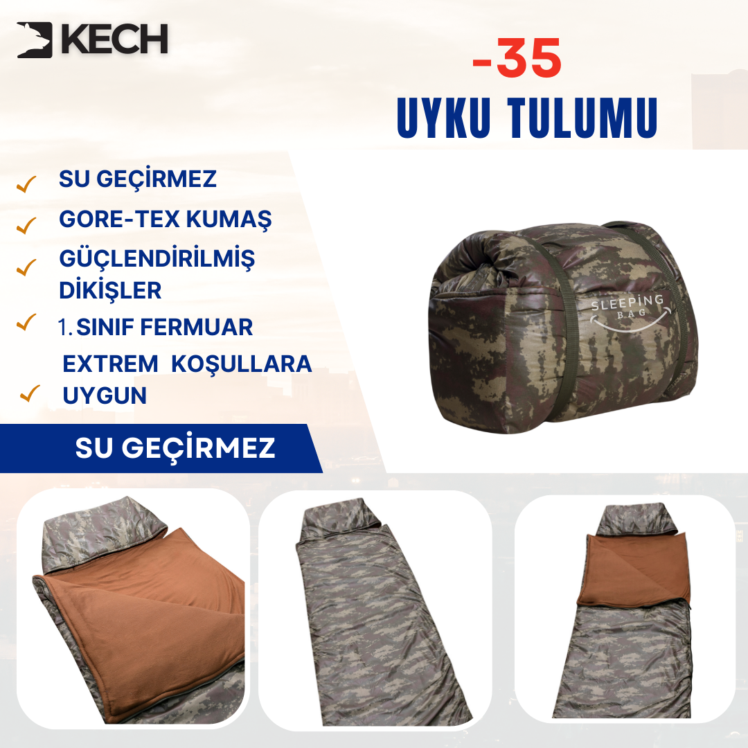 -35 Uyku Tulumu Kamuflaj